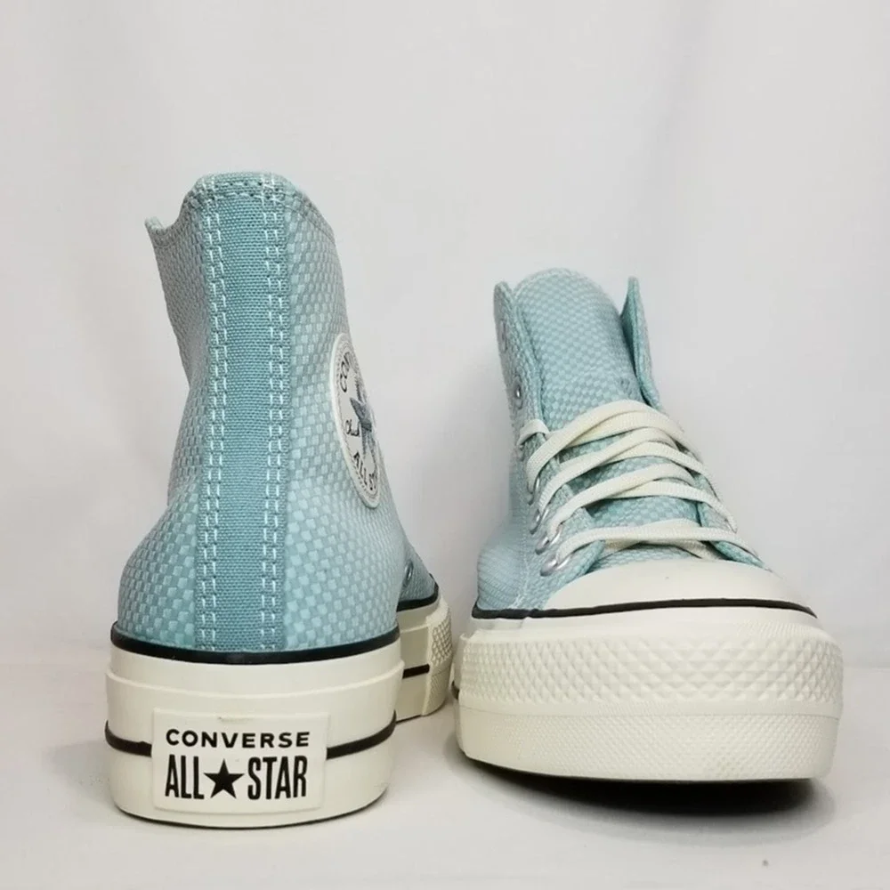 Converse Women's CTAS Lift Hi Tops Size 8.5 Infinity Pool A11625C - Picture 5 of 7